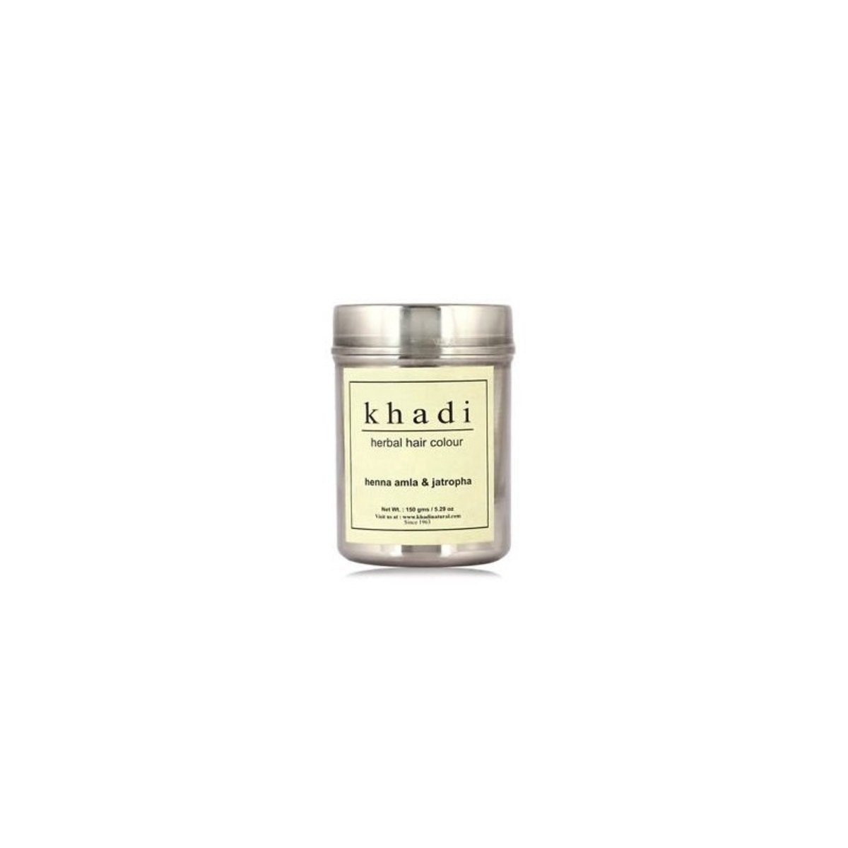 Khadi Henna Natural Con Amla Y Jatropha Rojo – 100g