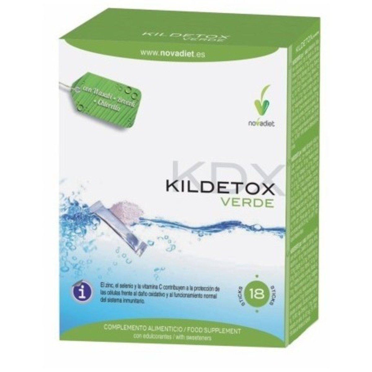 Kildetox 18 Sobres Novadiet