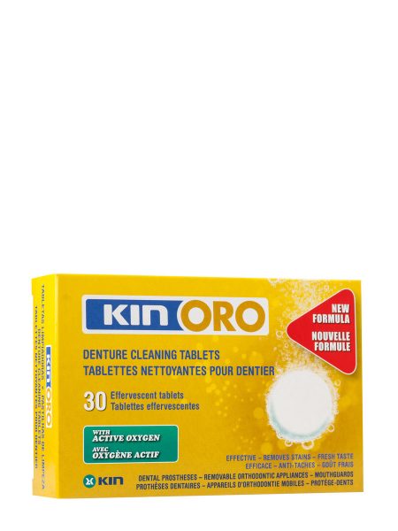 Kin 30 tabletas limpiadoras oro