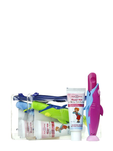 Kin Brosse De Voyage Infantile + Pâte De 25ml