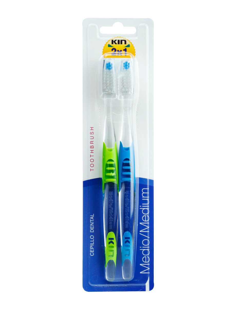 Kin cepillo medio 2 unidades