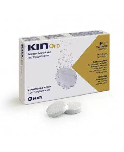 Kin Oro Compresse Pulenti Pulizia Protesi D 30 Compresse
