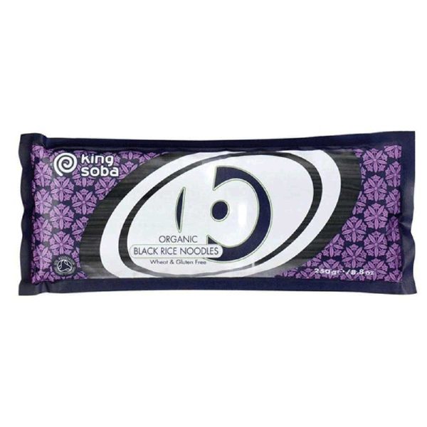 King Soba Pasta Riso Nero Bio – 250g