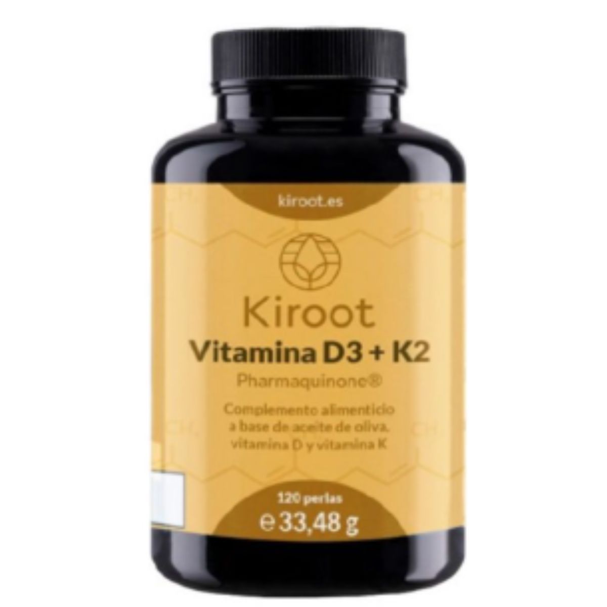 Kiroot Vitamina D3 K2 120 perlas