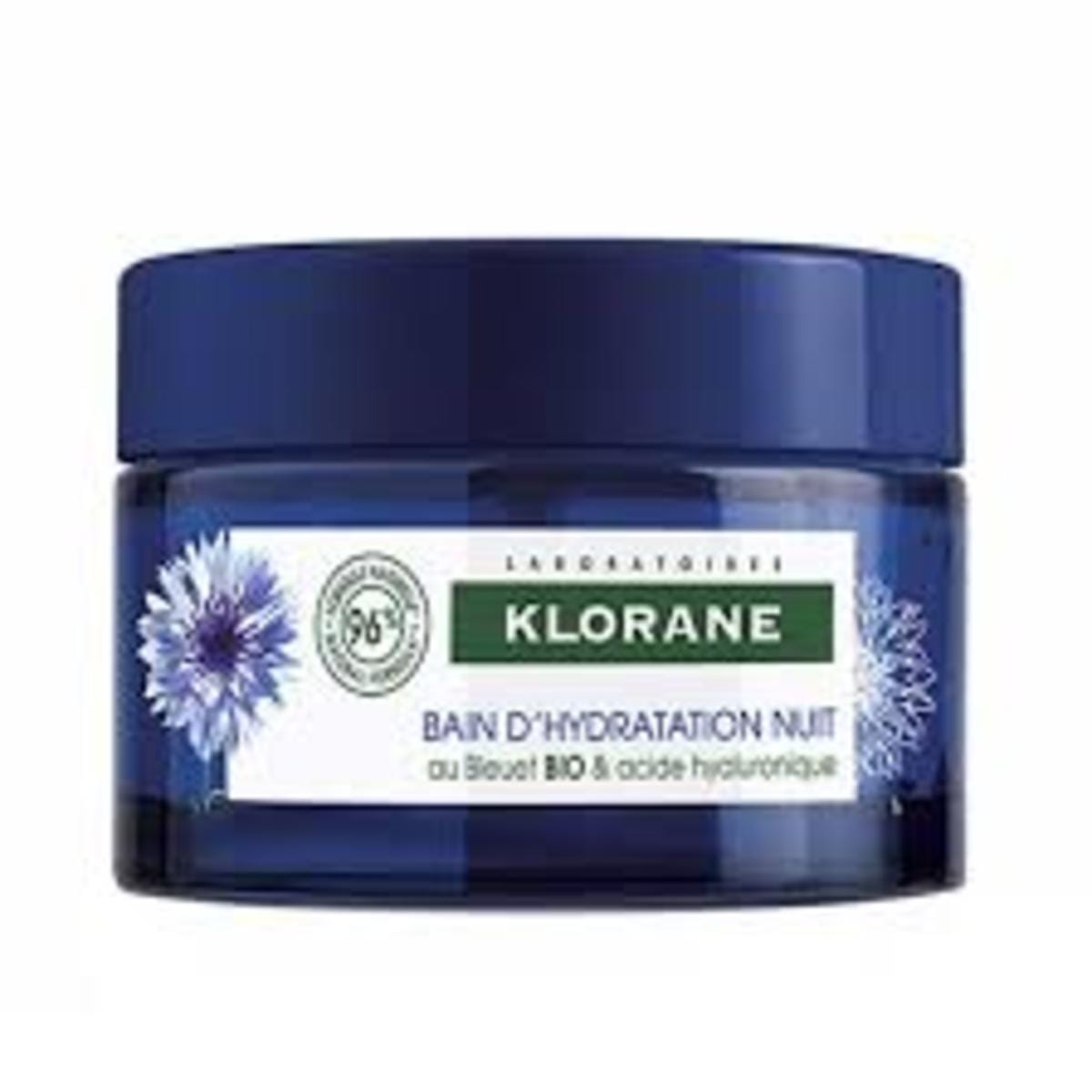 Klorane Baño de hidratación crema noche al aciano – 50ml