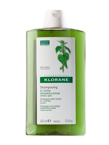 Klorane Shampoing Extrait d'Ortie Séborégulateur 400 ml