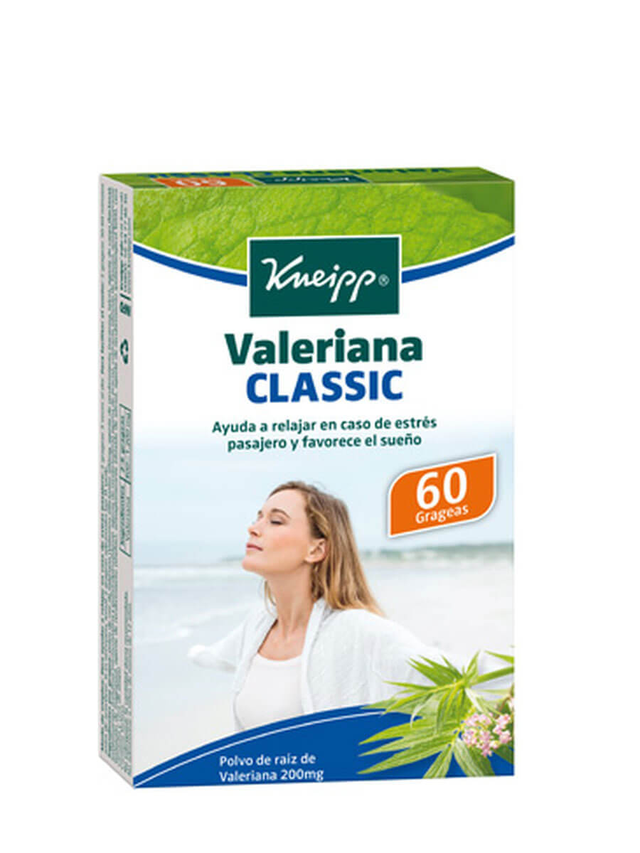 Kneipp Valeriana Classic 200 Mg 60 gageas