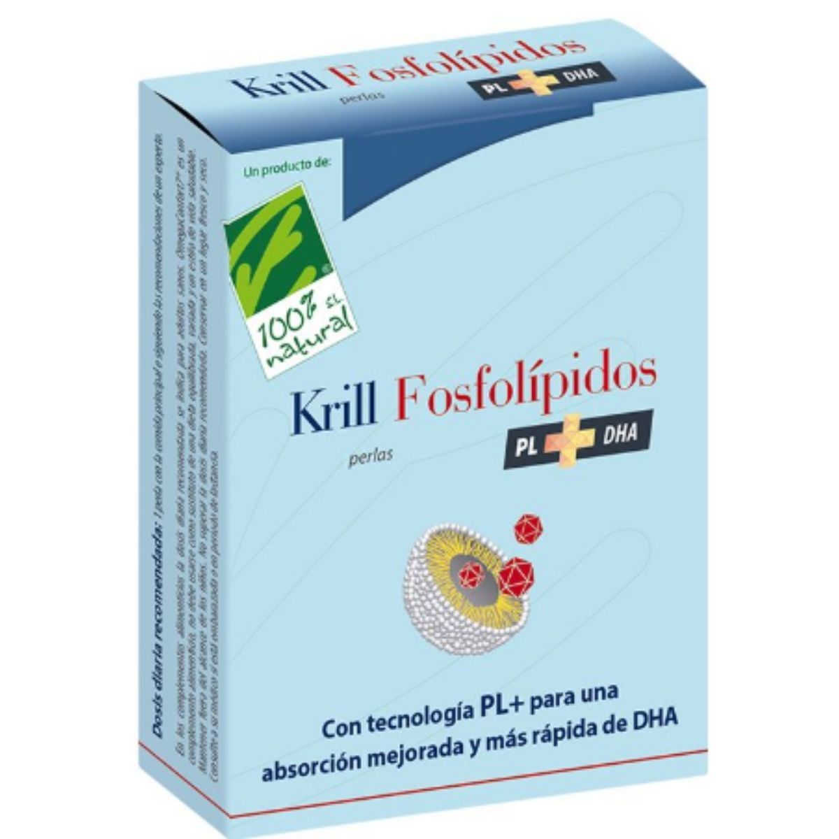 Krill Fosfolípidos PL+ DHA 30 Perlas 100% Natural