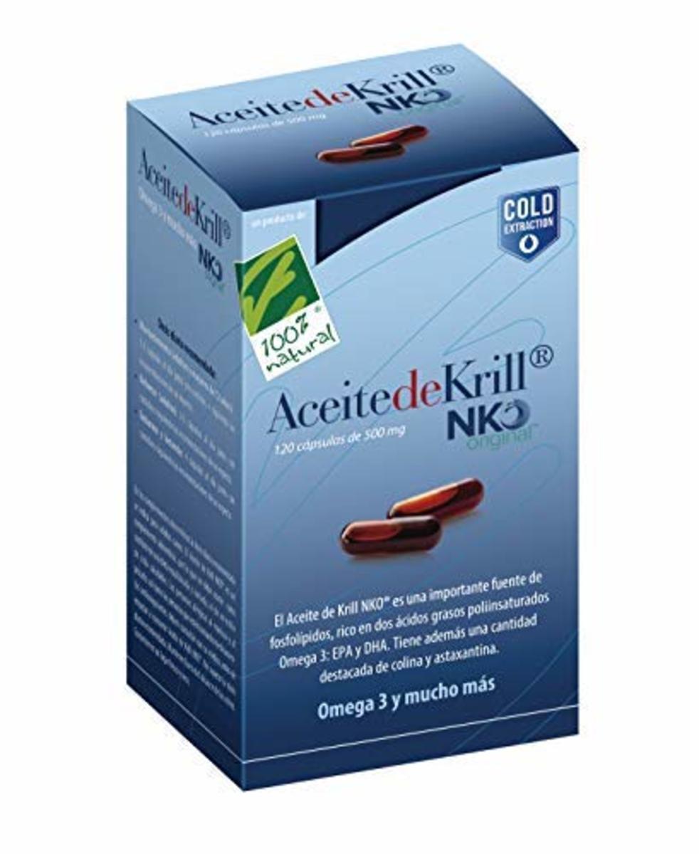 Krill NKO 120 cápsulas de 500 mg 100% Natural