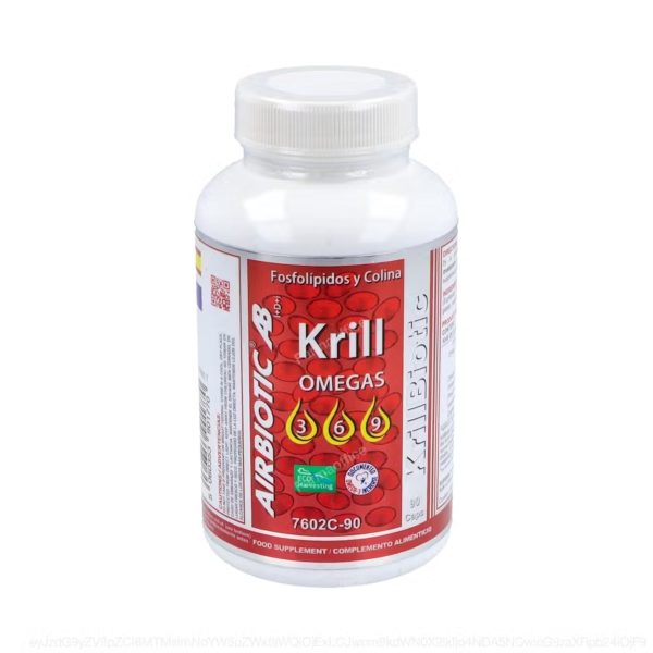 Krill Omega 3,6 e 9. 90 capsule Airbiotic AB
