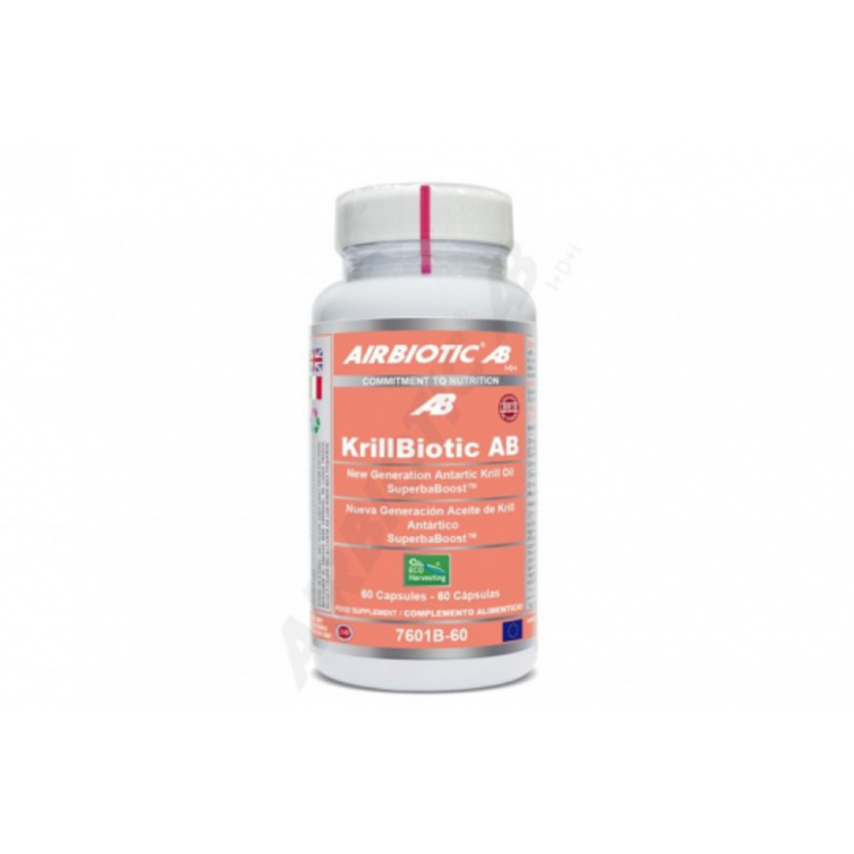 Krillbiotic Ab 590 Mg Ecoharvesting 60 κάψουλες Airbiotic
