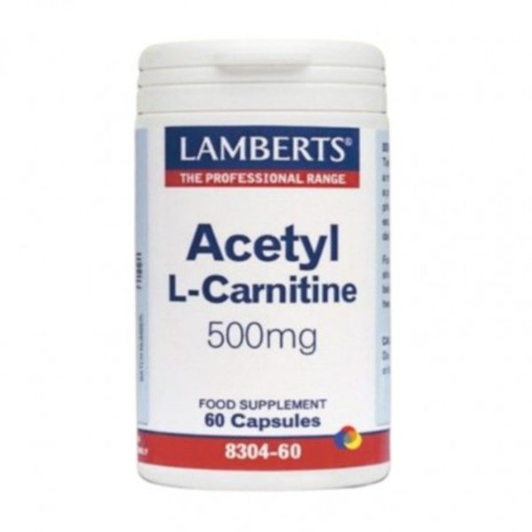L-Acetyl Carnitin 500 mg 60 Kapseln Lamberts