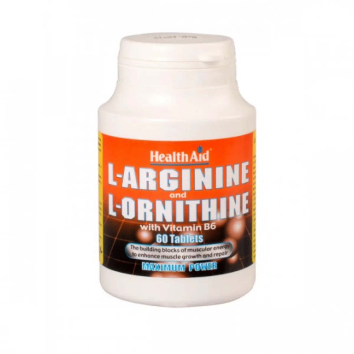 L-Arginina L-Ornitina 600 mg 300 mg 60 compresse Health Aid