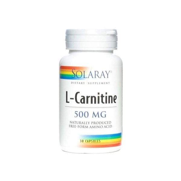 L-Carnitina 500 mg 30 Capsule Solaray