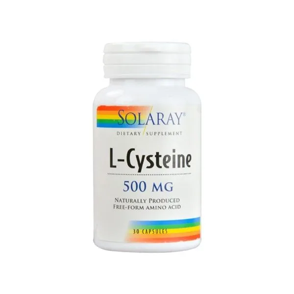 L-Cystéine 500 mg 30 capsules Solaray