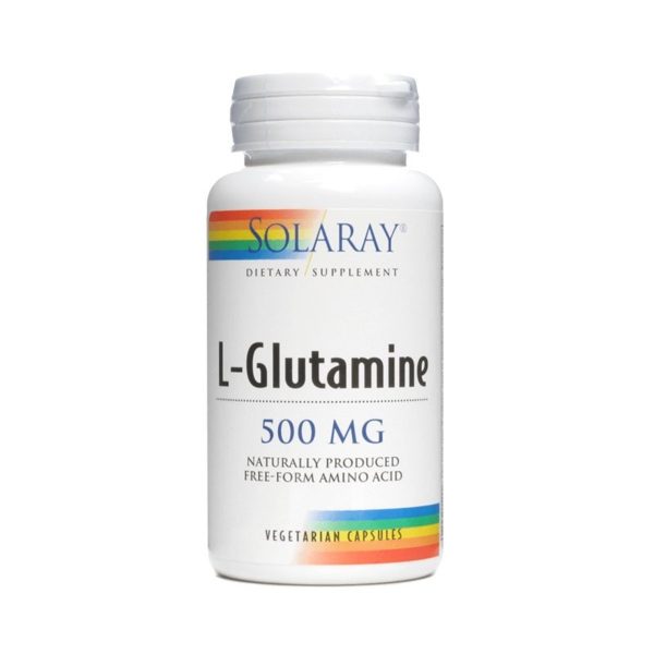 L-Glutamina 500 mg 50 Capsule Solaray