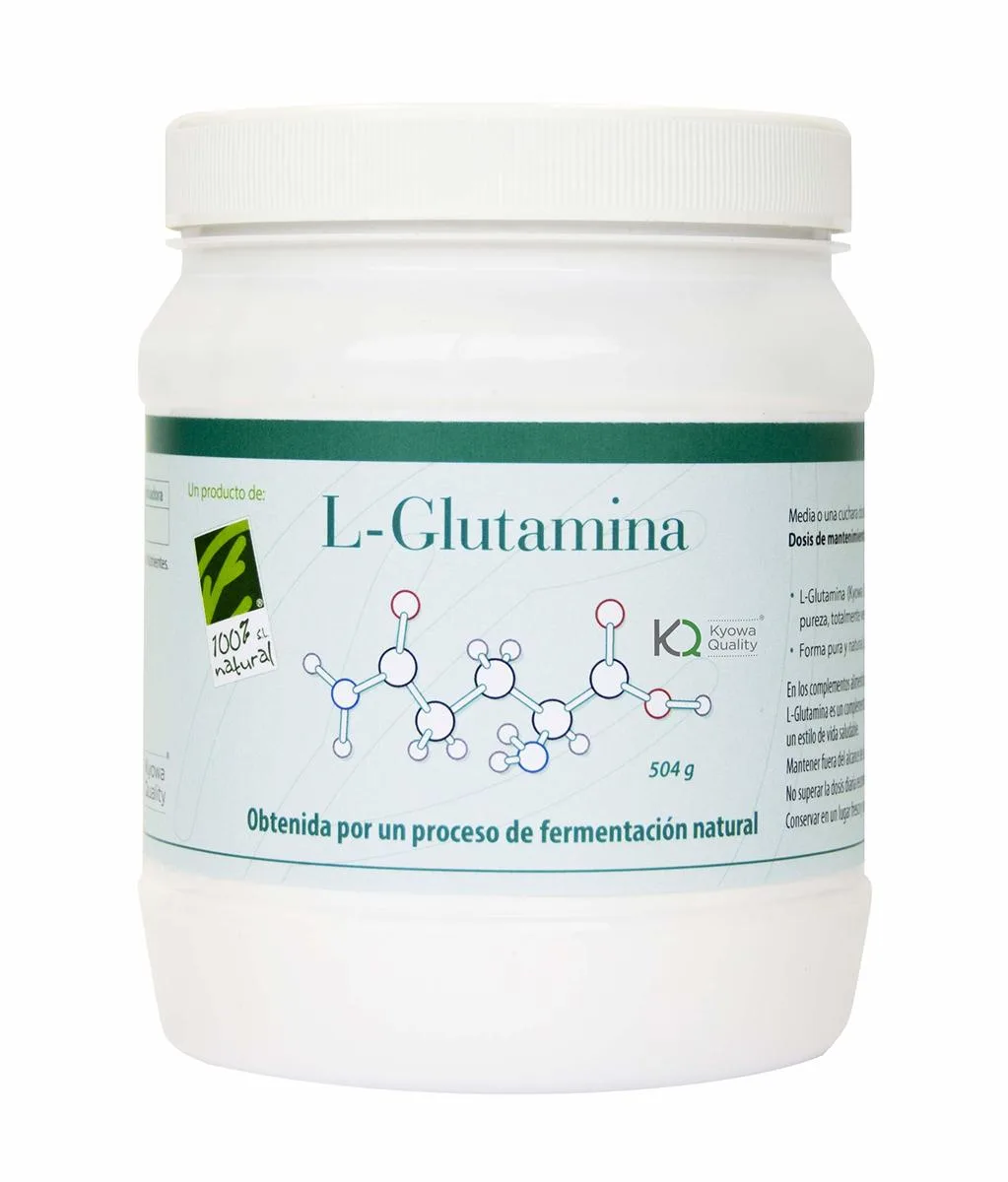 L-Glutamina Polvo 100% Natural – 504g