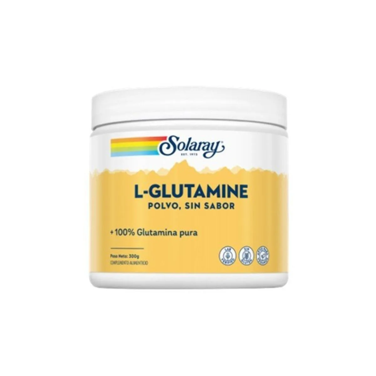 L-Glutamine prah neutralnog okusa Solaray – 300g