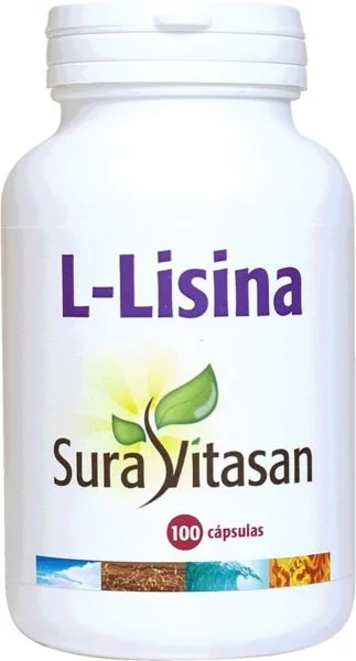 L Λυσίνη 500 Μγ 100 Κάψουλες Sura Vitasan