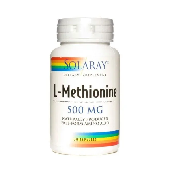 L-Methionin 500 mg 30 Kapseln Solaray