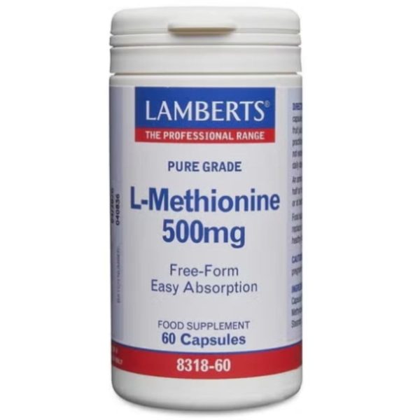 L-Metionina 500 mg 60 capsule Lamberts