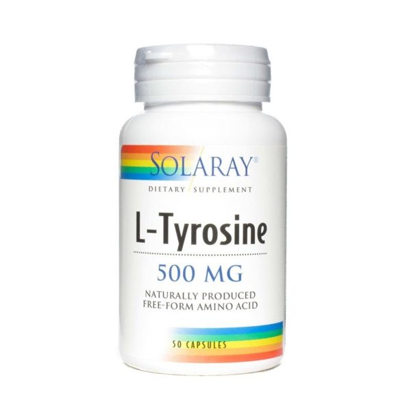 L-Tirosina 500 mg 50 Capsule Solaray