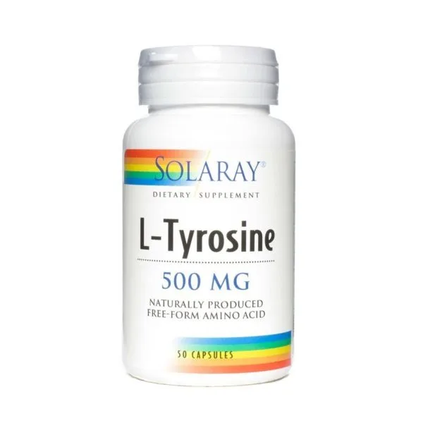L-Tirosina 500 mg 50 Capsule Solaray