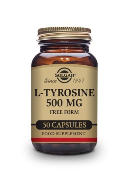 L-Tirosina 500 Mg 50 V Capsule Solgar