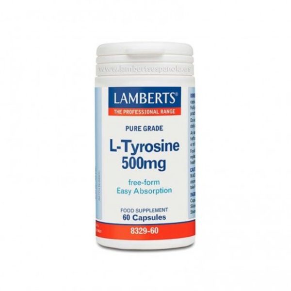 L-Tyrosine 500 mg 60 Capsule Lamberts