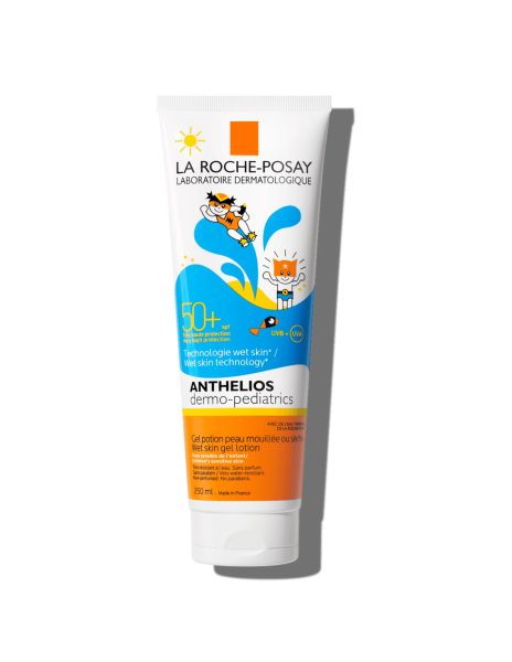 La roche posay anthelios gel pediátrico wet skin spf 50+ 200ml