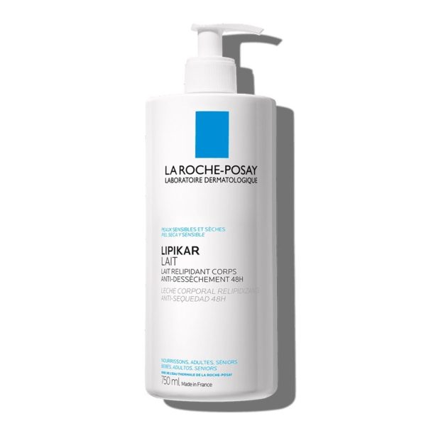 La Roche Posay lipikar leite hidratante 48 horas 750 ml