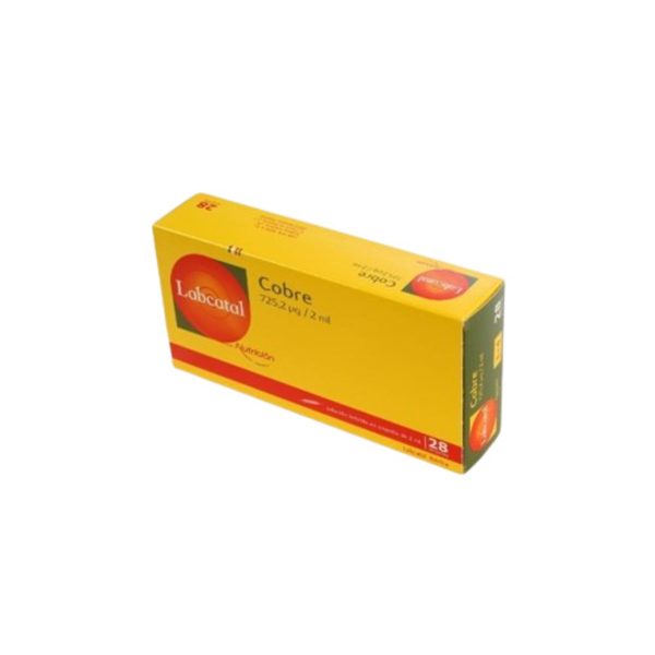 Labcatal 4 Cuivre 28 Ampoules – 2ml