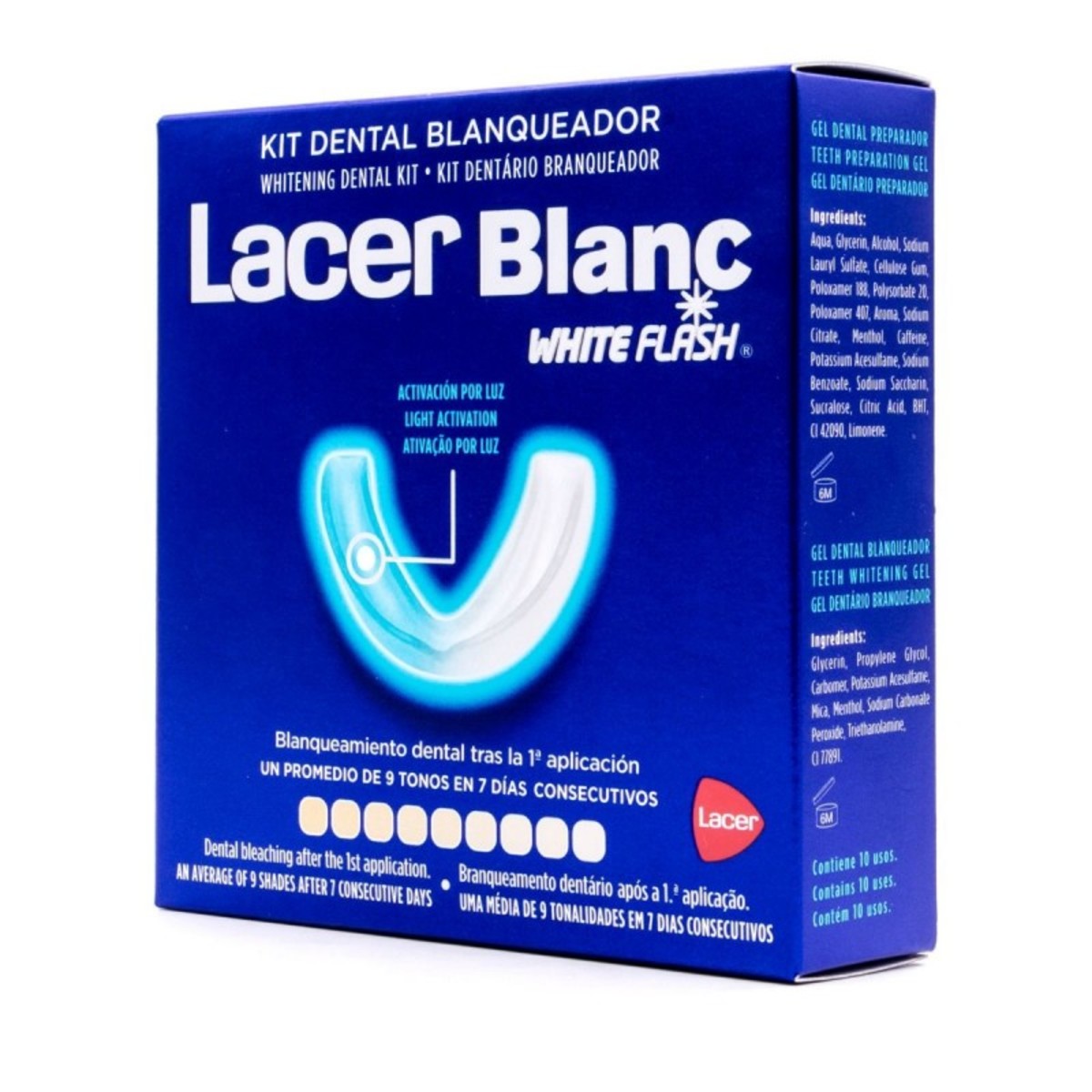 Lacer Blanc White Flash Kit Dental Sbiancante