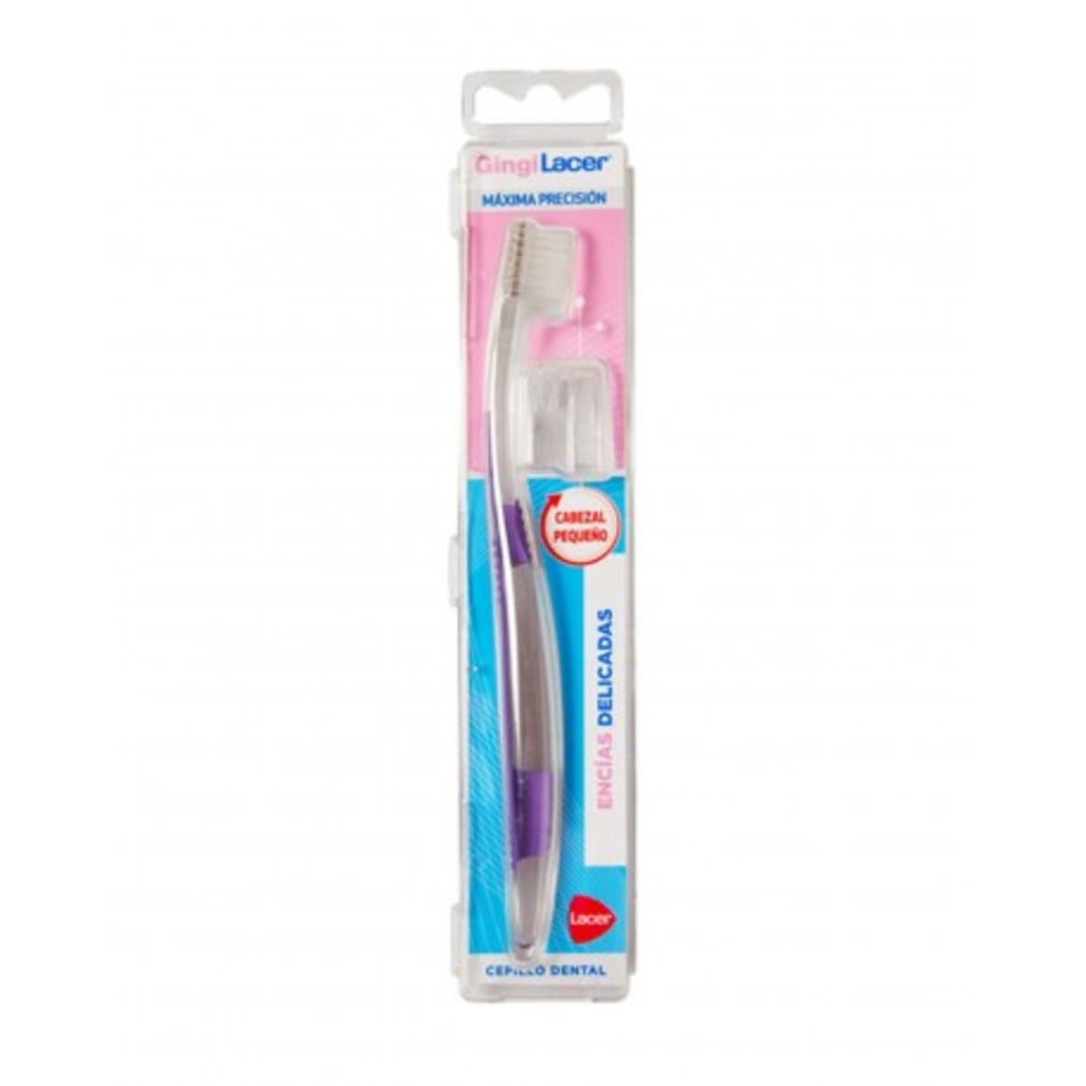 Lacer Cepillo Dental Adulto Gingilacer Cabezal Pequeño Suave