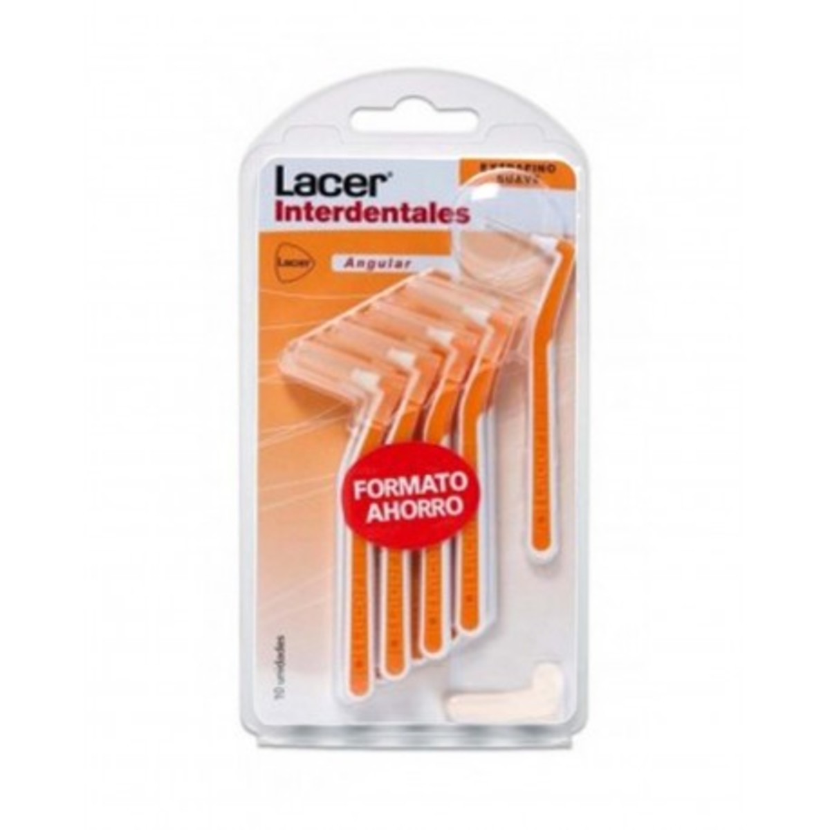 Lacer Cepillo Interdental Angular Extrafino Suave 10 Unidades