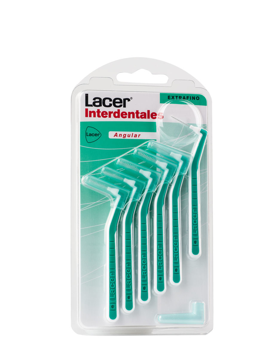 Lacer Cepillo Interdental Extra Fino Angular 6 Unidades