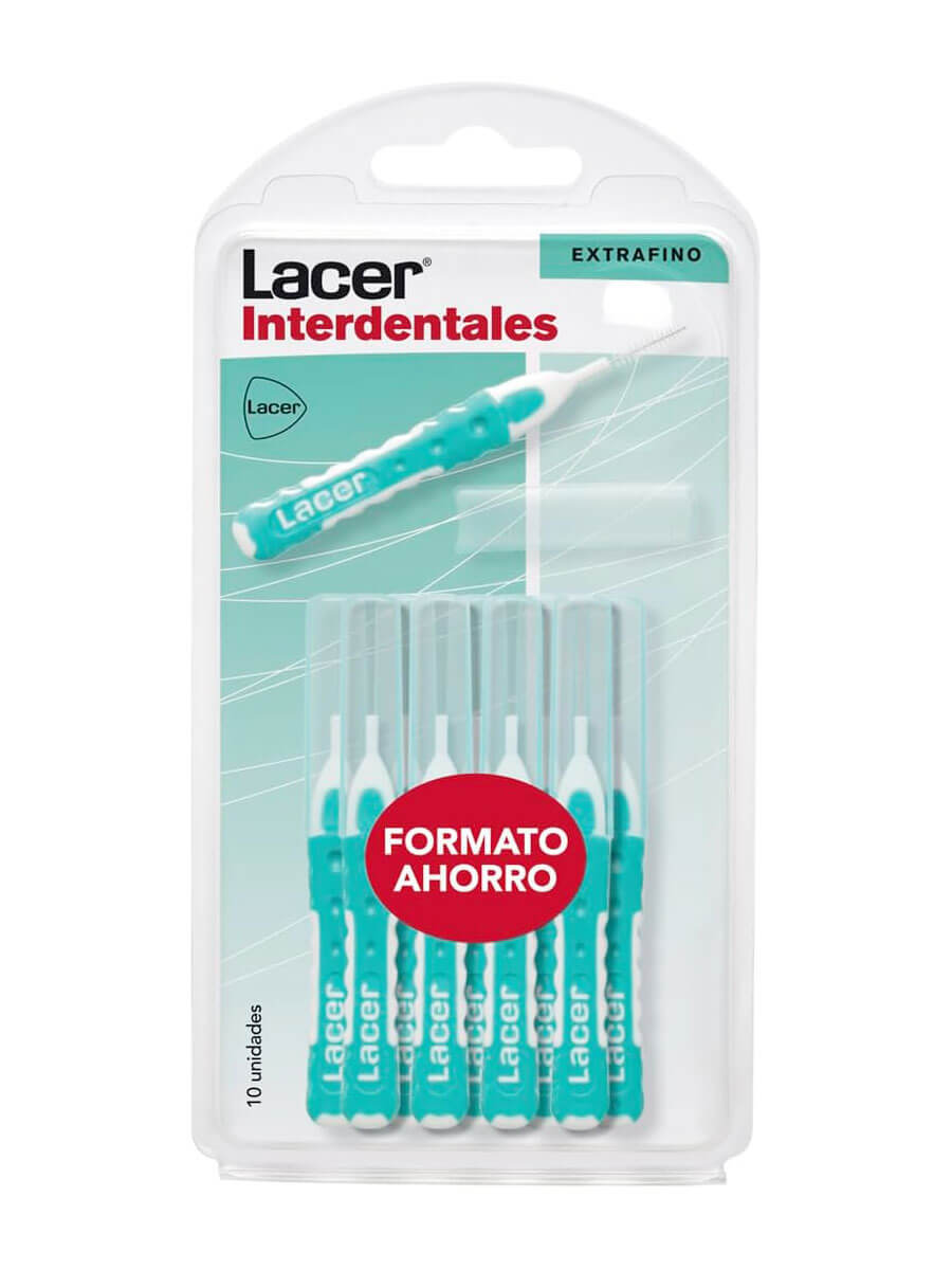 Lacer Cepillo Interdental Extrafino 10 Unidades