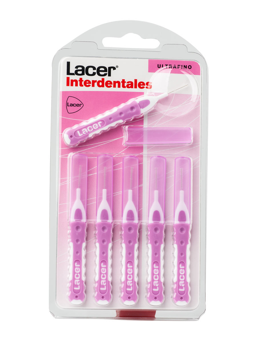 Lacer Cepillo Interdental Ultarfino Recto 6 Unidades
