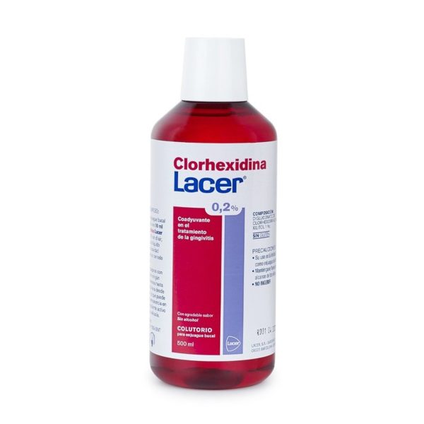 Lacer Collutorio Clorhexidina 0,2% 1 Confezione – 500ml