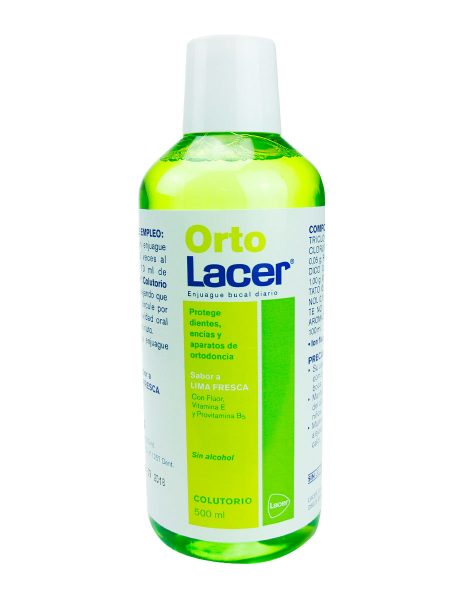 Lacer Ortolacer Collutorio Sapore Lime Fresca 500ml