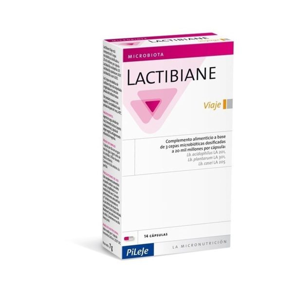 Lactibiane Voyage Pileje 14 Capsule 14 Capsule