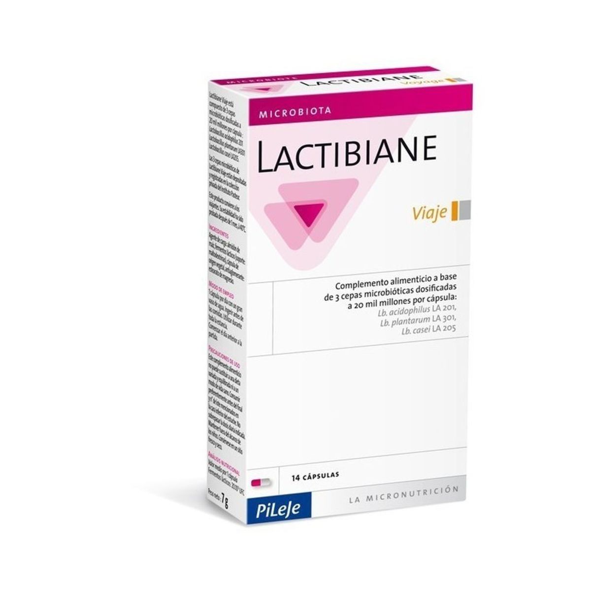 Lactibiane Voyage Pileje 14 Cápsulas 14 Cápsulas