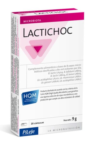 Lactichoc Pileje 20 Kapseln