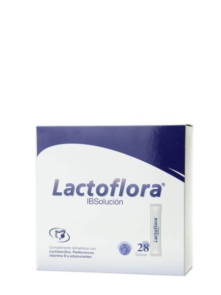 Lactoflora ib Lösung 28 Sticks Geschmack Himbeere