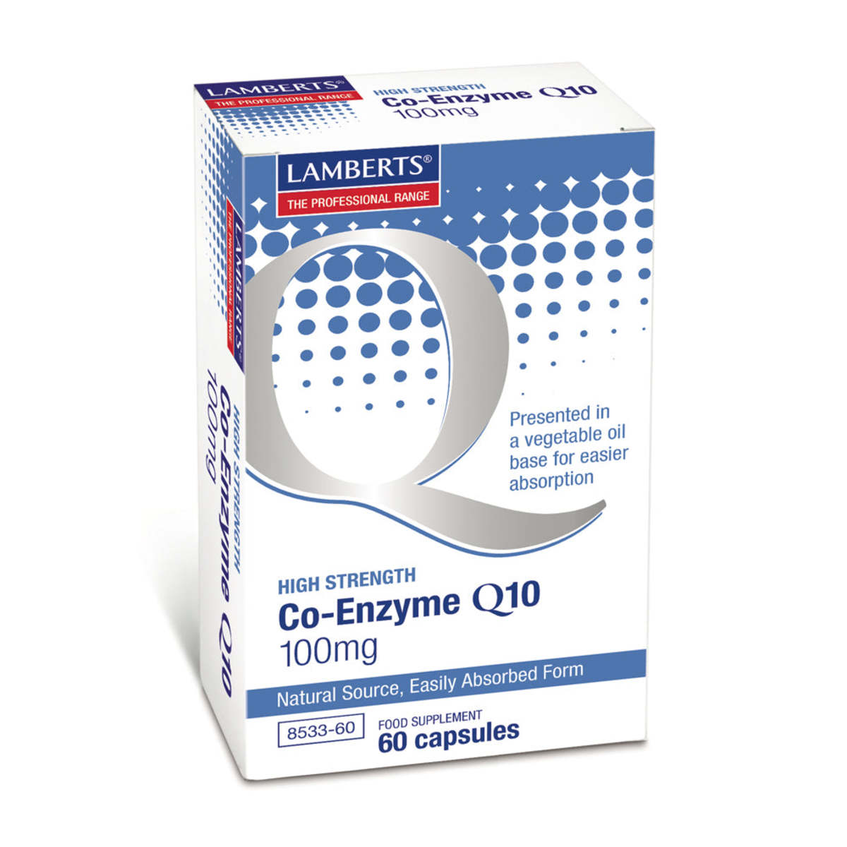 Lamberts Coenzima Q10 100 mg 60 cápsulas
