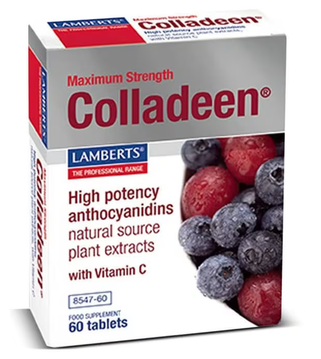 Lamberts Colladeen High Potency Antocianidinas 60 Comprimidos