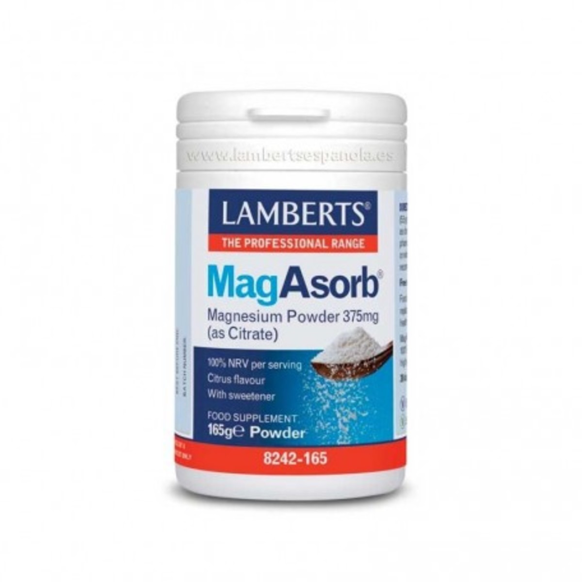 Lamberts MagAsorb 375 mg – 165g