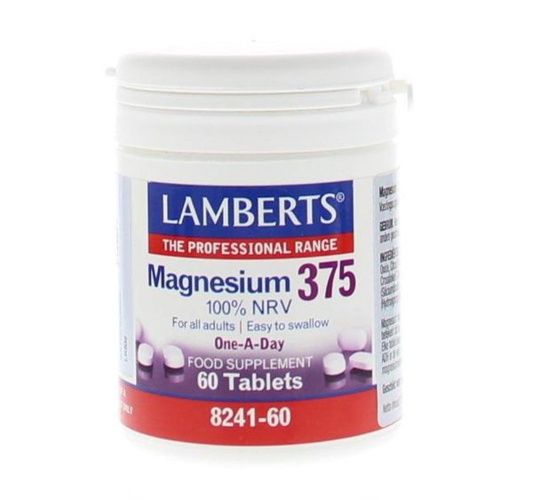 Lamberts Magnésium 375 60 comprimés