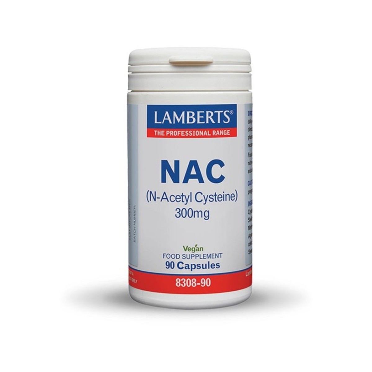 Lamberts NAC 300mg 90 cápsulas