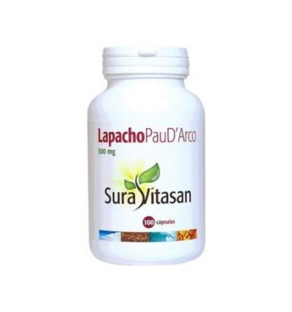 Lapacho Pau D´arco 500 mg 100 Cápsulas Sura Vitasan